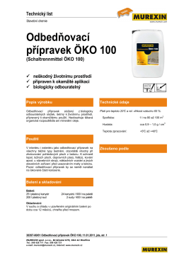 Odbedňovací přípravek ÖKO 100
