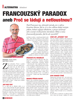 Francouzský paradox aneb proč se ládují a netloustnou? - Zdraví-AZ