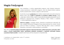 Magda Friedjungová - webdev.fit.cvut.cz