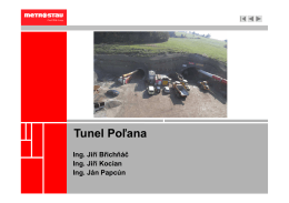 Zkušenosti s ražbou tunelu Poľana