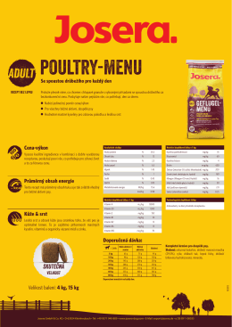 poultry-menu