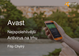 Filip Chytrý - Smart Cards & Devices Forum 2015