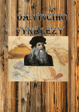 Brožura PDF - Leonardo da Vinci