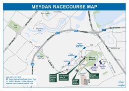 Map for Media - Dubai Racing Club
