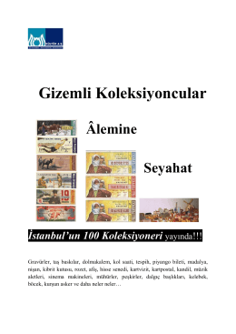İstanbul`un 100 Koleksiyoneri