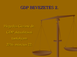 GDP bevezetés 2 -2016.03.22