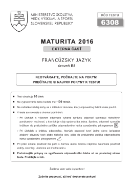 maturita 2016 - Zmaturuj.sk