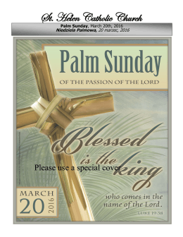 Please use a special cover - St. Helen Parish in Chicago, IL