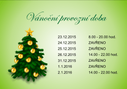 Vánoce -provozní doba.cdr