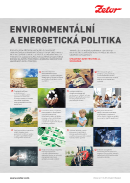 Environmentální a Energetická politika