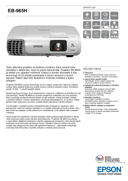 PDF 1 - Videoprojektory