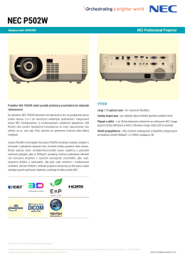 Stahnout - NEC Display Solutions Europe