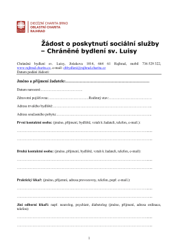 Chráněné bydlení sv. Luisy - formát pdf