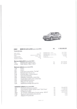 KSB1 BMW X5 xDrive40d (cena včetně DPH) - Car
