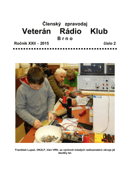 2/2015 - Veterán Radio Klub