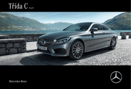 Stáhnout katalog k novému kupé třídy C  - Mercedes-Benz