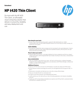 PSG APJ Commercial Thin Client Datasheet 2014_even page