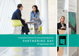 PARTNERING DAY