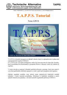 TAPPS Tutorial