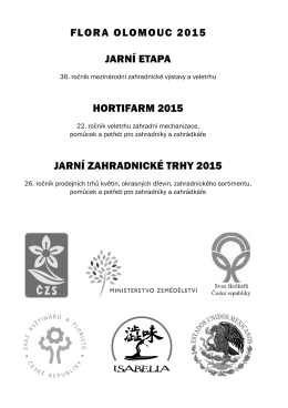 katalog_JARO_2015_blok_NAHLED - Výstaviště Flora Olomouc, as