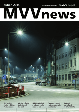 MVV news - Projekt Emise