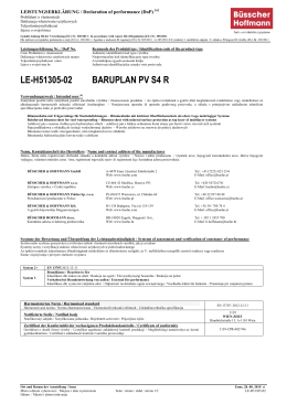 LE-H51305-02 BARUPLAN PV S4 R