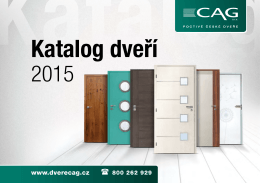 Katalog CAG 2015