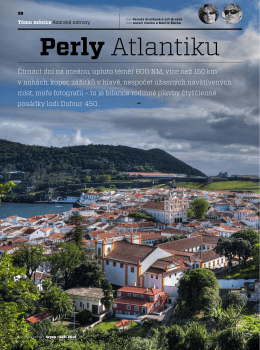 Perly Atlantiku - Yachting Revue - srpen-září 2015