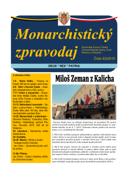 Monarchistický zpravodaj - Lyžařský výcvik LIR 8 proběhne v