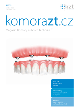 magazin KZT - Komora zubních techniků ČR