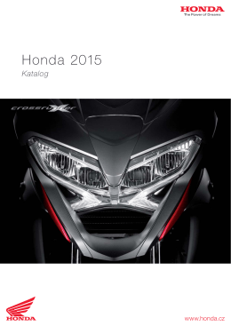 Modely motocyklů Honda