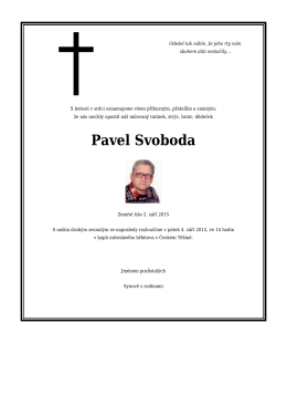 Pavel Svoboda - pshajdukova.cz