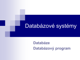 Databáze - ststeplice.cz