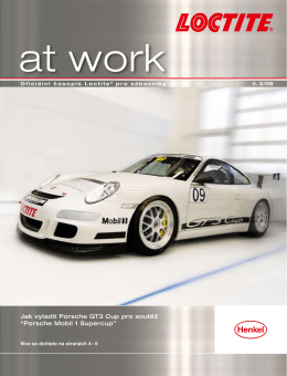 Jak vyladit Porsche GT3 Cup pro soutěž “Porsche Mobil 1
