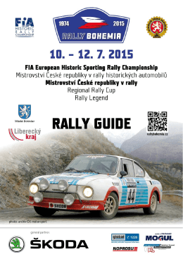 Rally Guide - Rally Bohemia