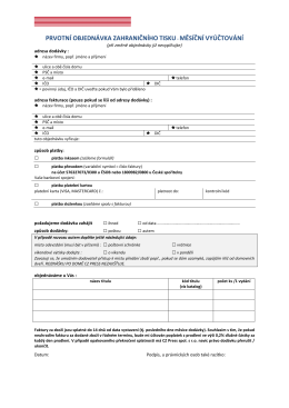 Formulář Měsíční účtování ve formátu PDF