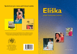 Eliška - příběh hluchoslepé holčičky