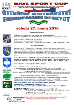 Mistrovství Euroregionu Beskydy