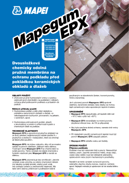 Mapegum EPX Mapegum EPX