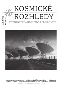 4/2015 - Česká astronomická společnost