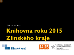 Knihovna roku 2015 Zlínského kraje
