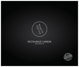 RESTAURACE CARBON - CARBON restaurace