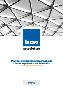 ISTAV newsletter 1-2016