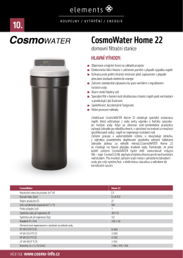 CosmoWater Home 22 10.