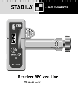 Receiver REC 220 Line