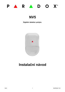 NV5 Instalační návod
