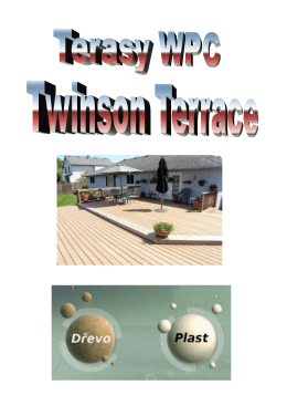 Terasy WPC Twinson Terrace