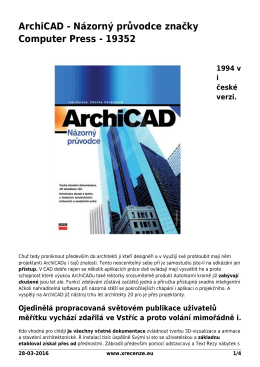 ArchiCAD - Názorný průvodce značky Computer Press