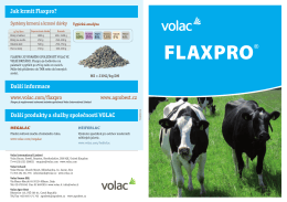 FLAXPRO® - Volac.cz