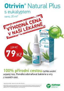 Otrivin® Natural Plus
